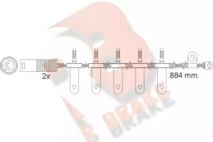 Контакт (R BRAKE: 610500RB)